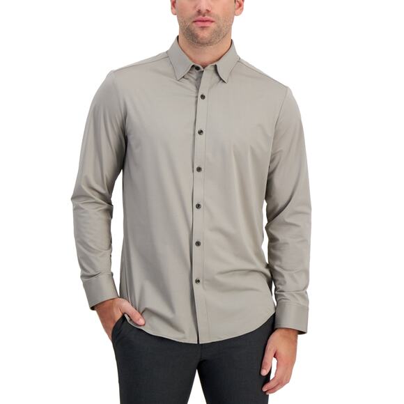 Alfani Mens AlphaTech  Button up Shirt, Style # 100171748Mn - XX-Large NWT - Picture 1 of 2